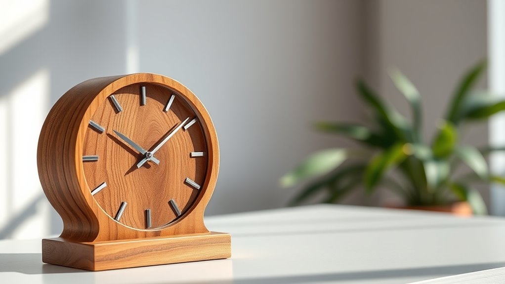 choosing wooden clock features