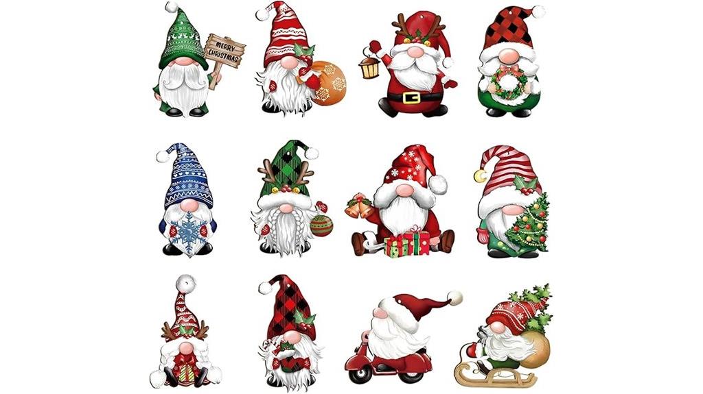 christmas gnome tree ornaments