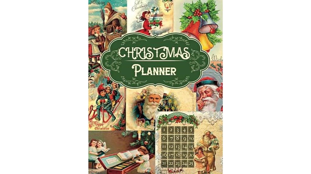 christmas holiday planning journal