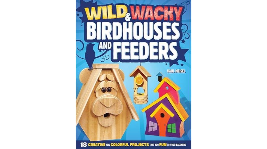 colorful creative birdhouse projects