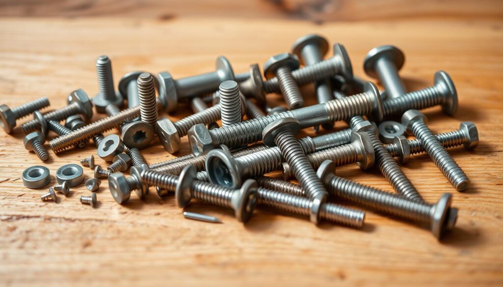 common bolt sizes for wooden bed frames