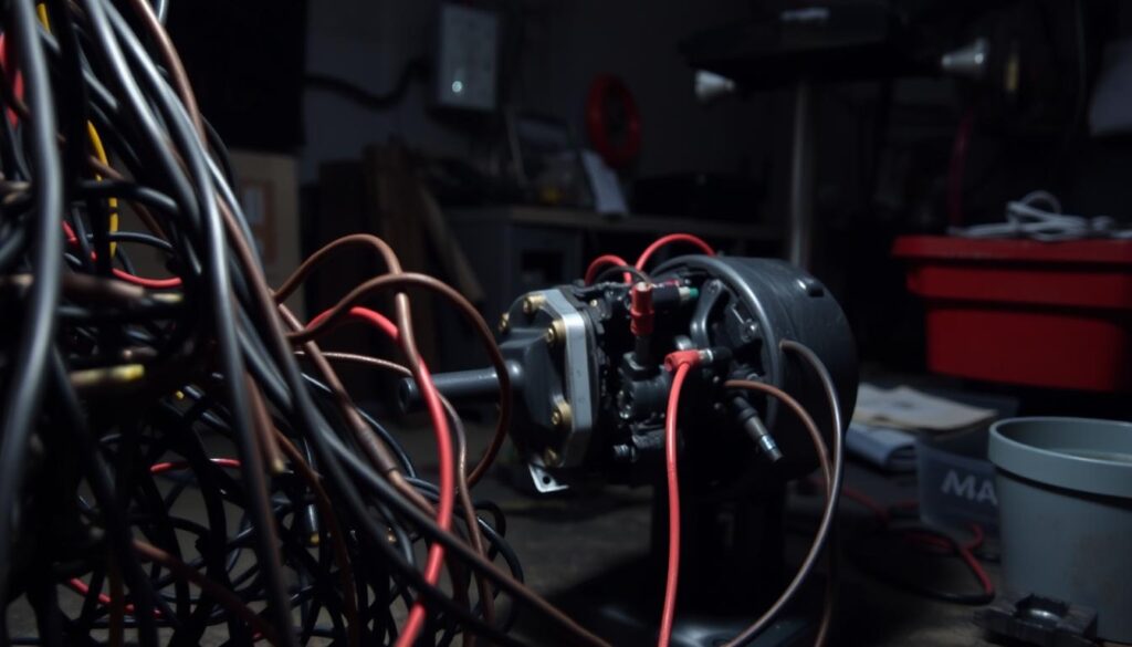 common errors in motor connection
