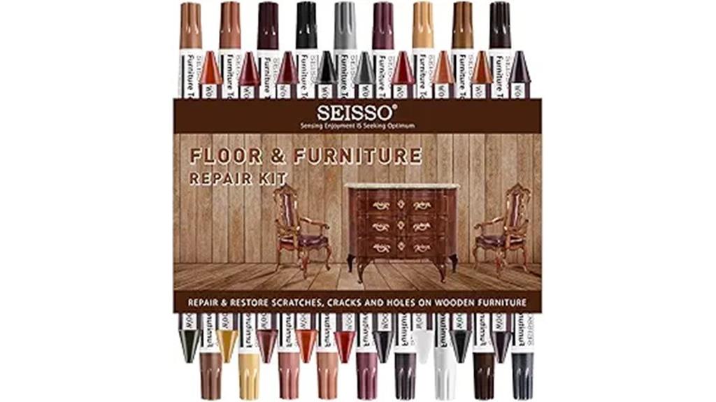 complete 39 piece wood repair set
