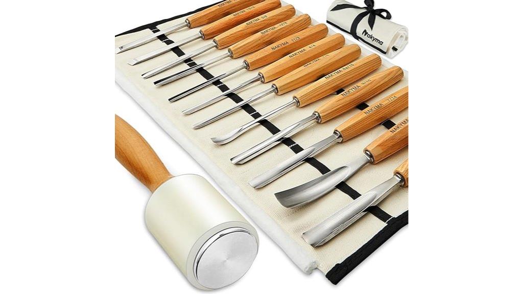 complete wood carving set