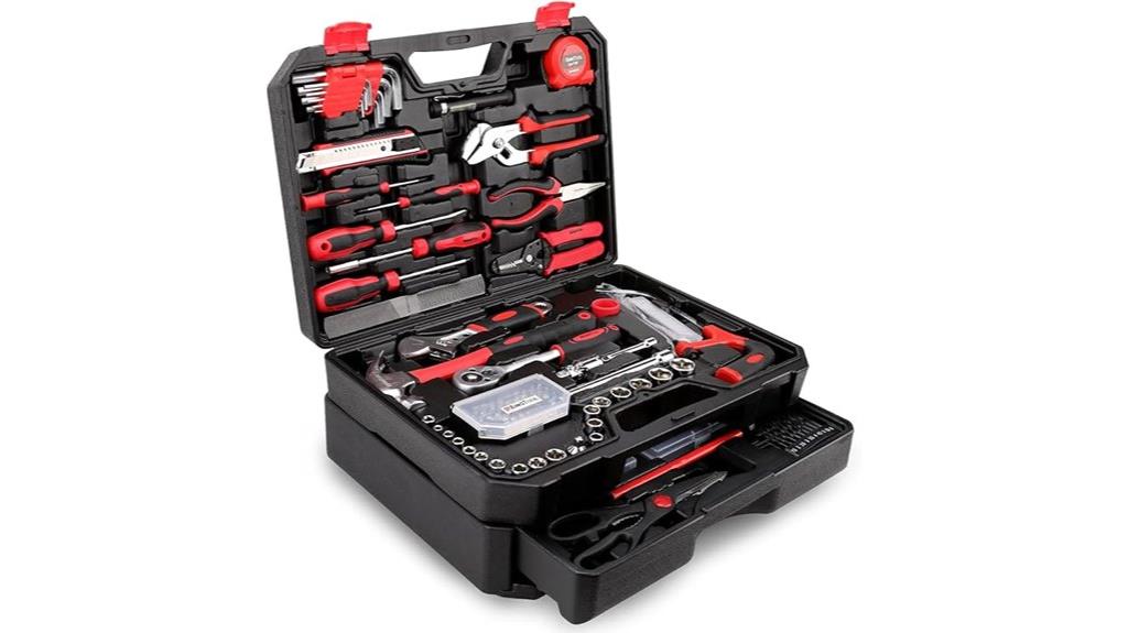 comprehensive 325 piece home toolkit