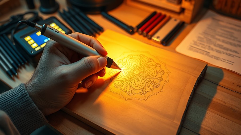 comprehensive electric wood burning kit
