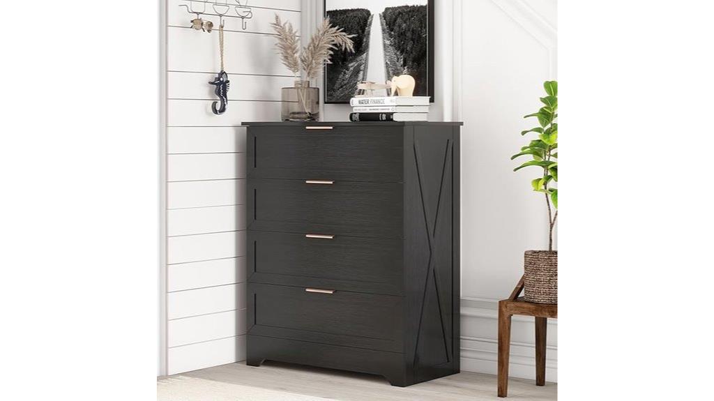 contemporary bedroom storage unit