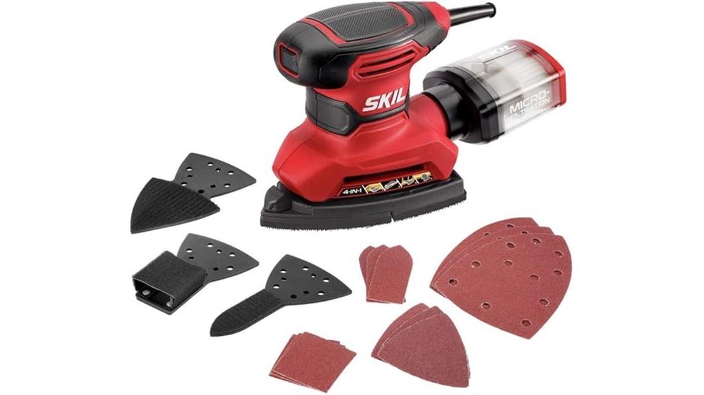 corded detail sander accessories