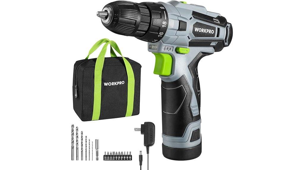 cordless 12v drill kit