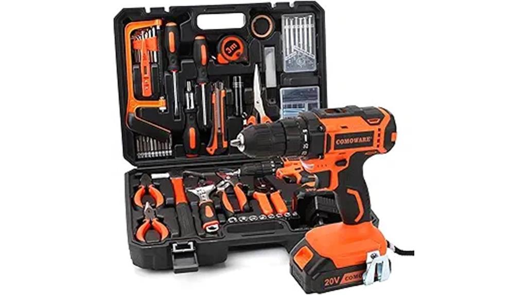 cordless drill with accessories