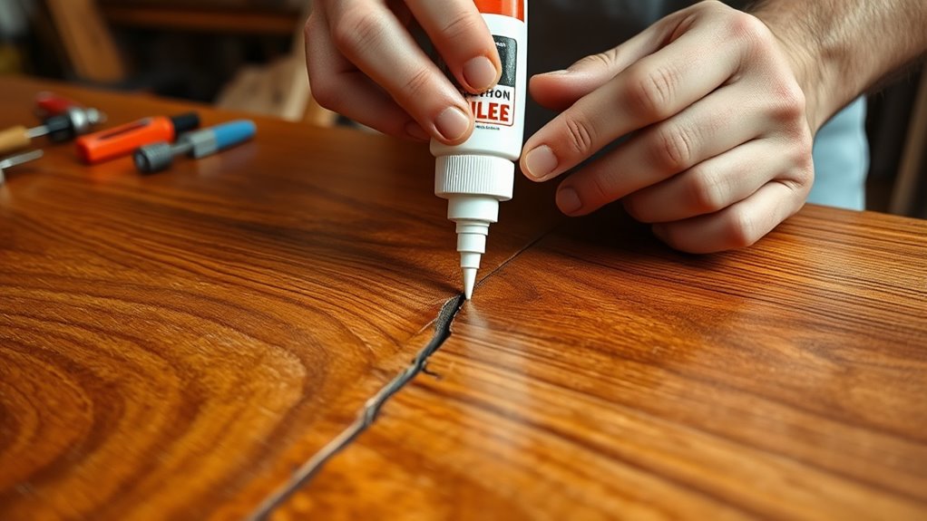 crack repair and stabilization