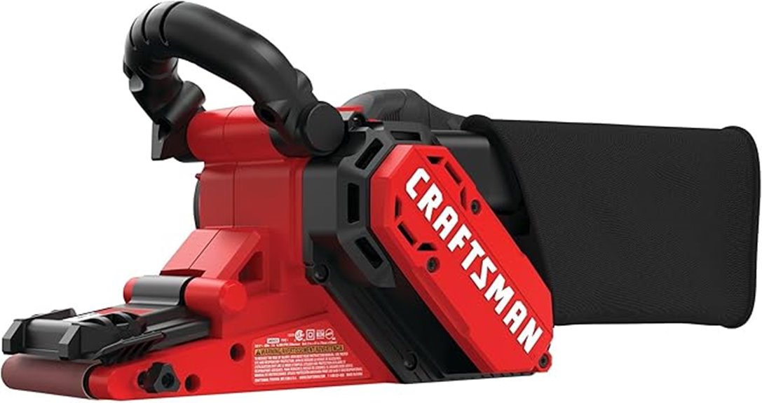 craftsman 7 amp belt sander