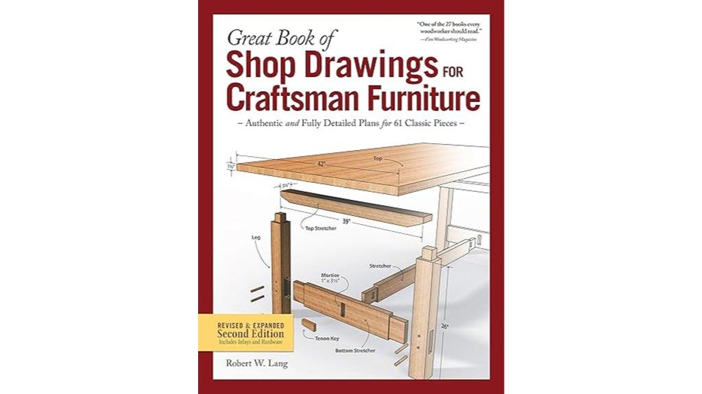 craftsman furniture blueprints