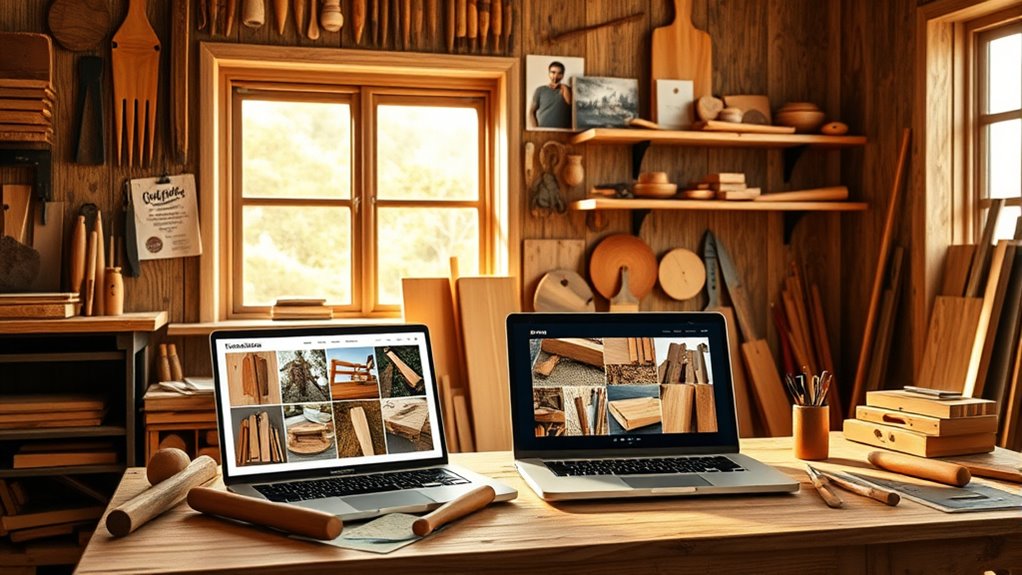 create consistent visual branding