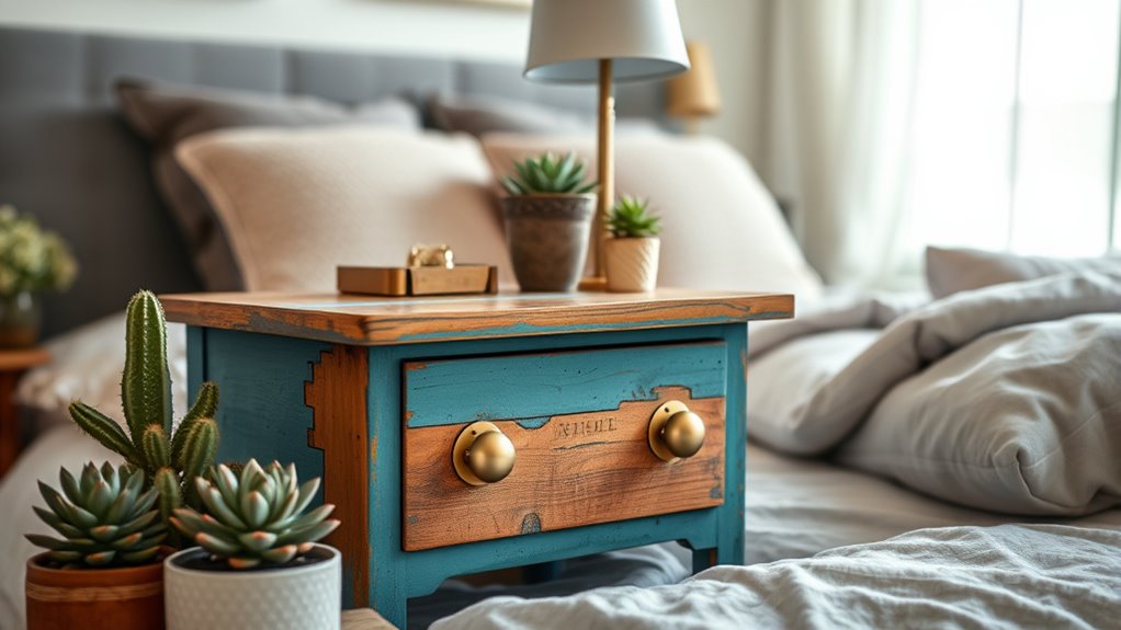 creative upcycled nightstand ideas