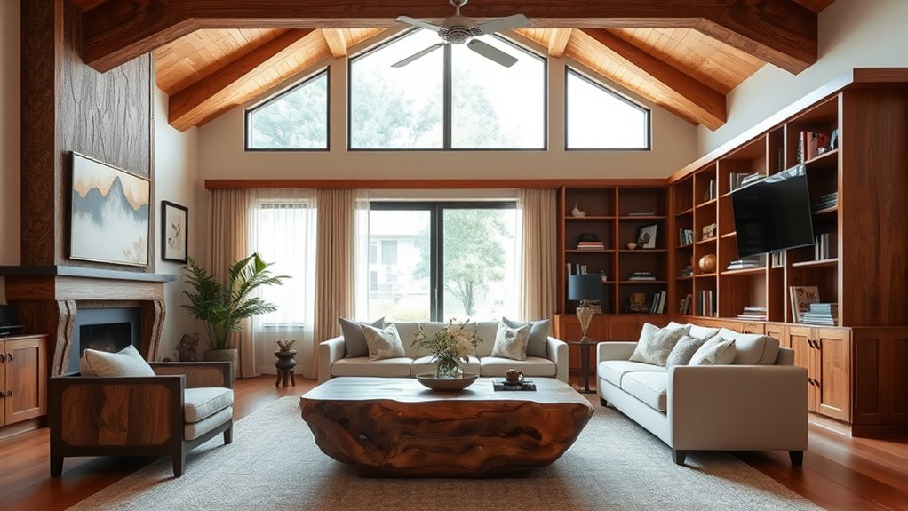 custom wooden room accents
