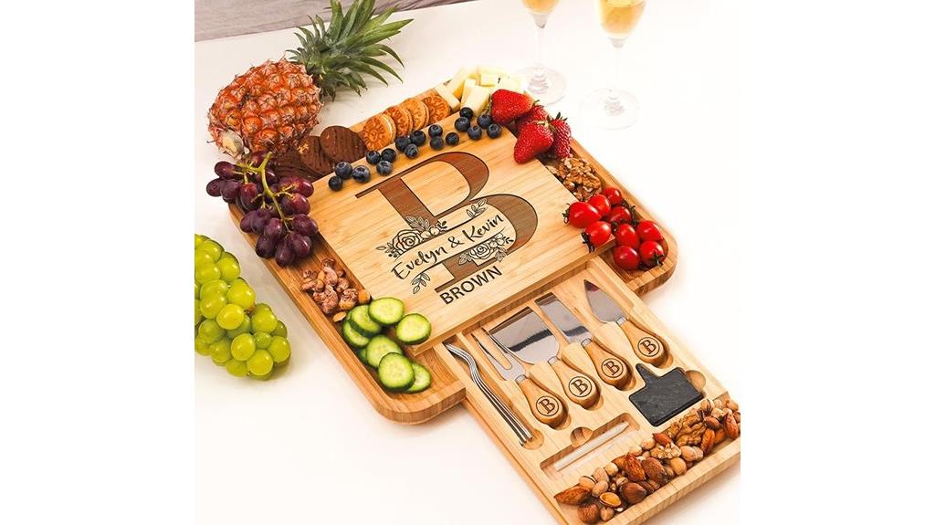 customizable cheese platter gift