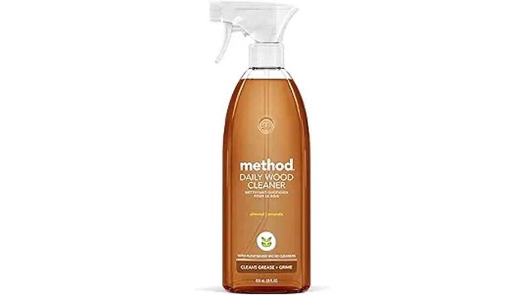 daily almond wood cleaner