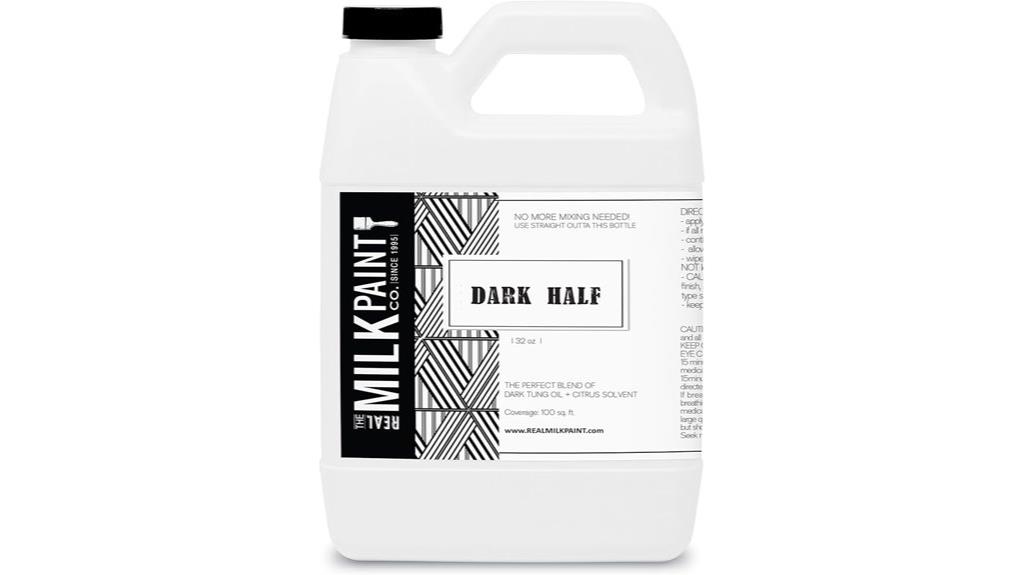 dark milk paint finish