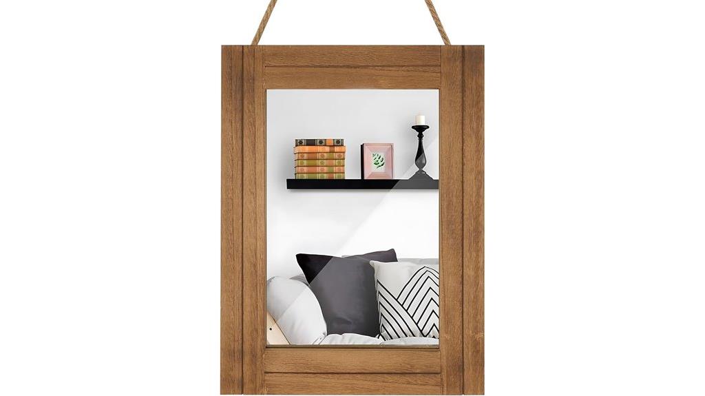 decorative rectangle wall mirror