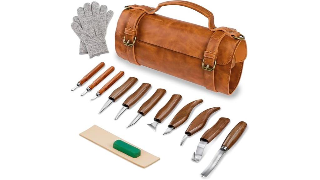 deluxe wood carving set