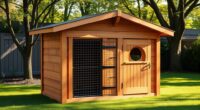 designing secure dog kennels
