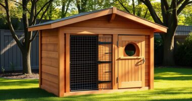 designing secure dog kennels