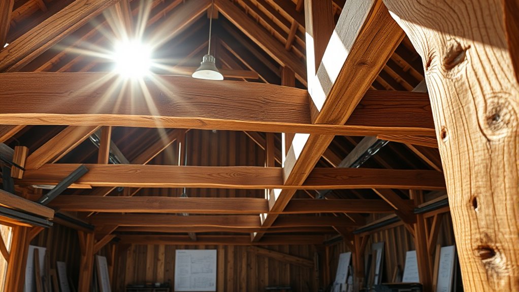 detailed timber framing preparations