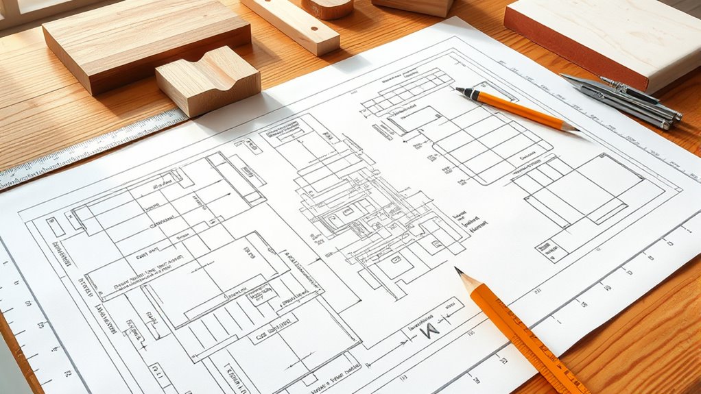 detailed woodworking plan organization