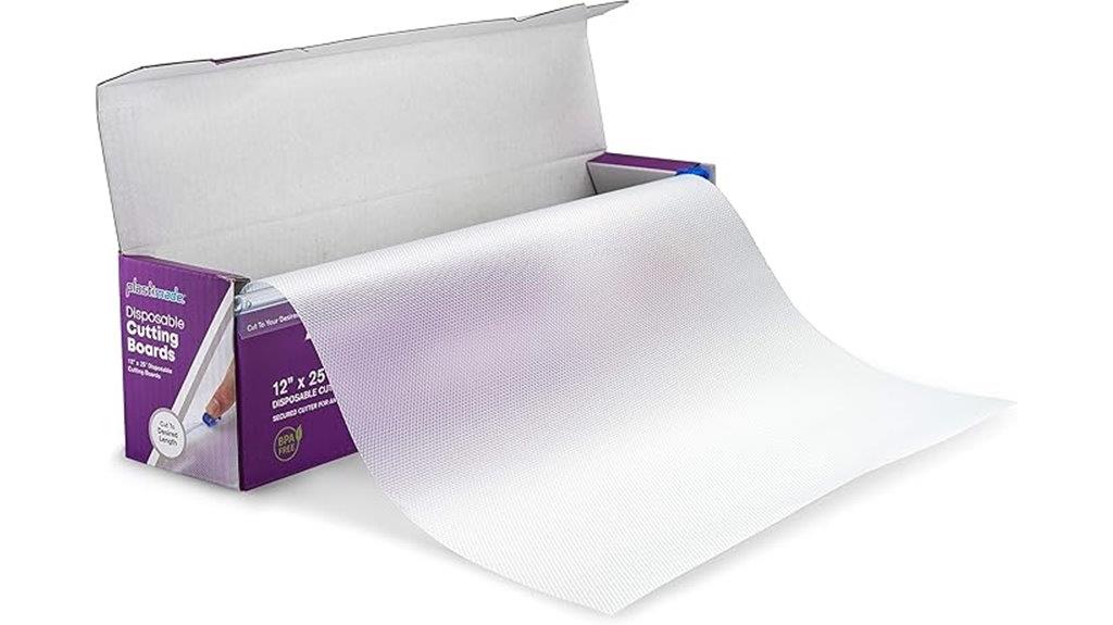 disposable plastic cutting board