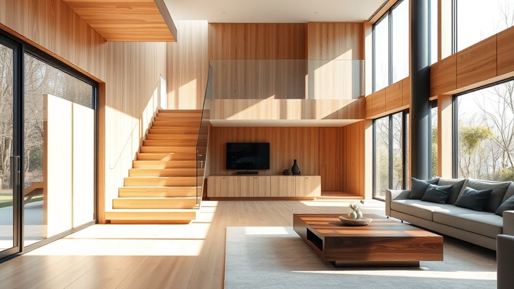 diverse wooden interior styles