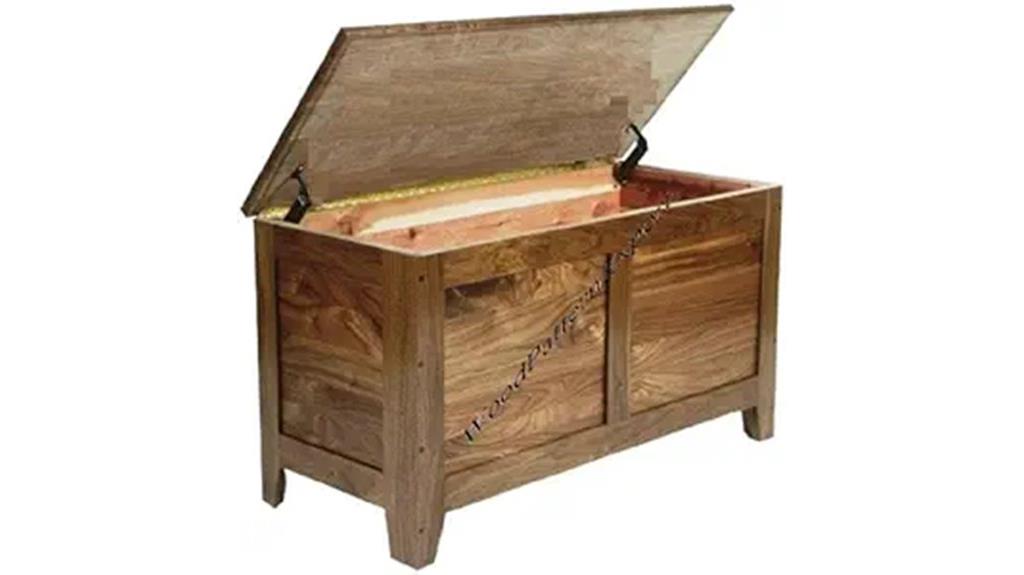 diy cedar toy storage