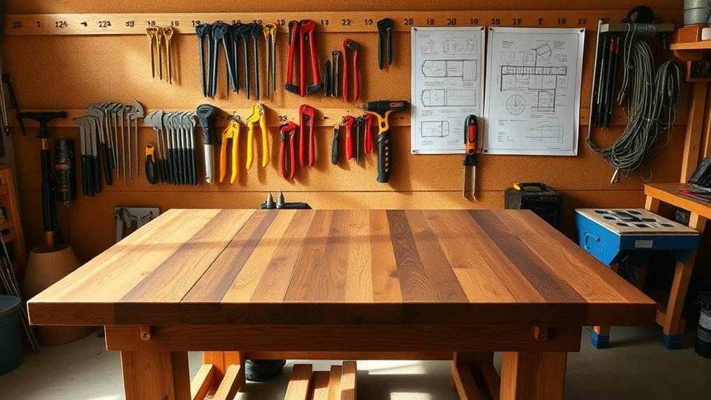 diy workbench construction ideas