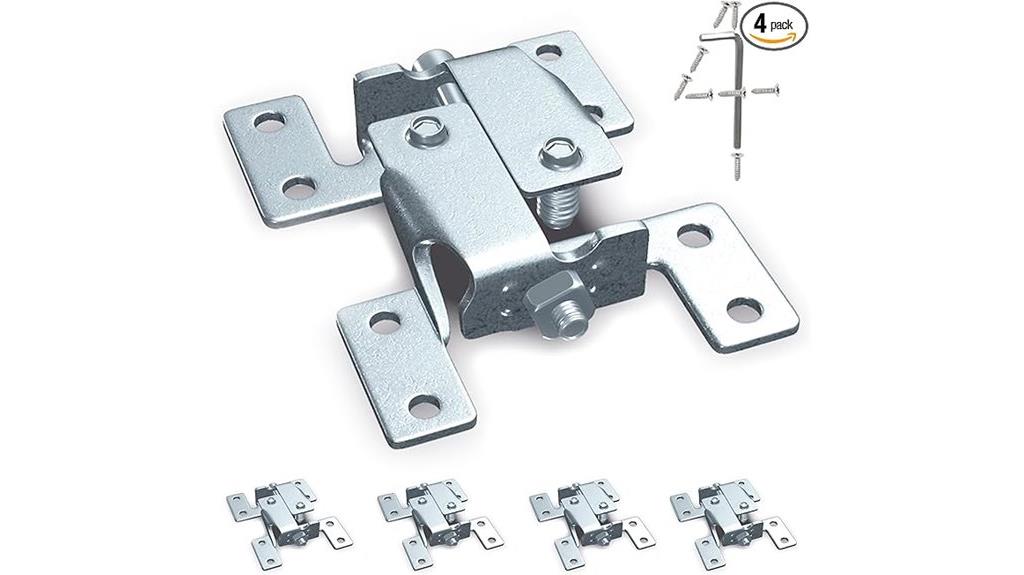 double action countertop fasteners