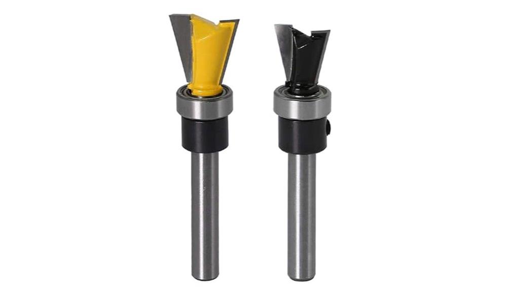 dovetail router bits pack