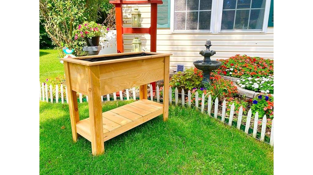 download tall cedar planter