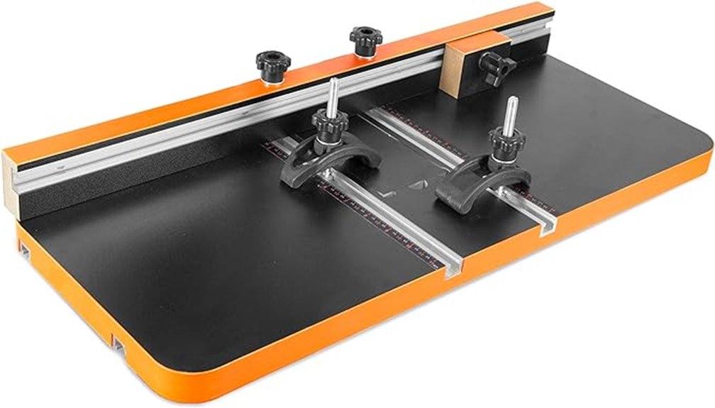 drill press table features