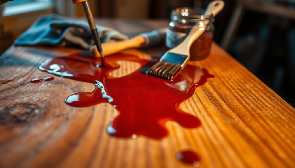 dyeing walnut