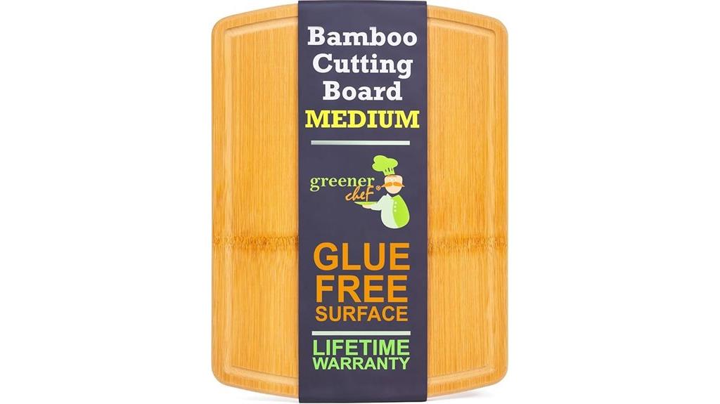 eco friendly bamboo cutting board