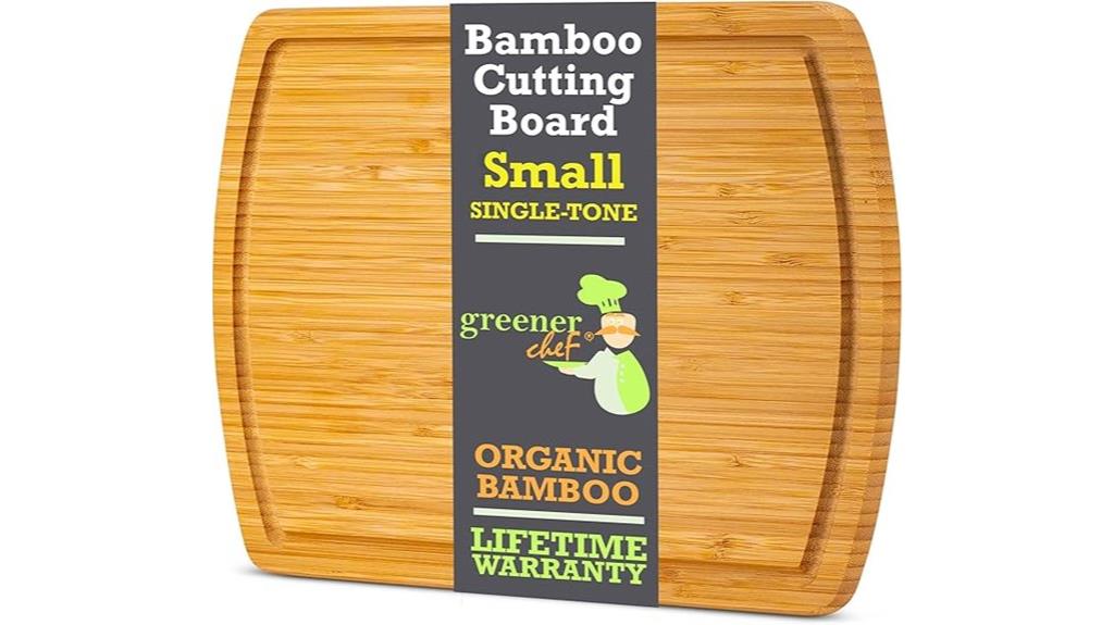 eco friendly bamboo cutting board