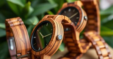 eco friendly wooden timepieces