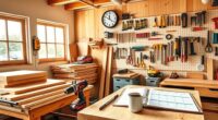 efficient woodworking project scheduling