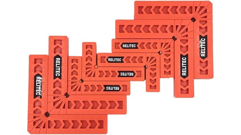 eight piece corner clamp set