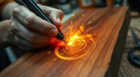 electric pyrography techniques