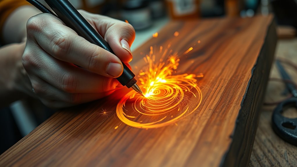 electric pyrography techniques