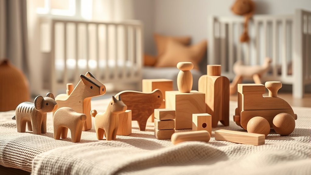 elegant natural wooden toys