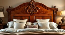 elegant wooden headboard selections