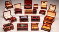 elegant wooden jewelry storage