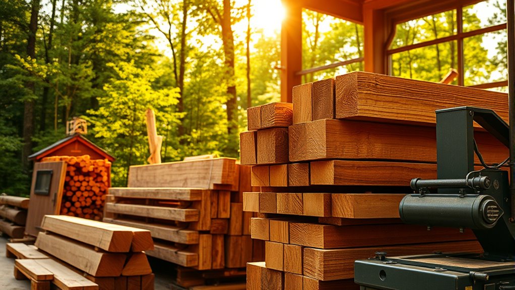 energy efficient wood manufacturing innovations