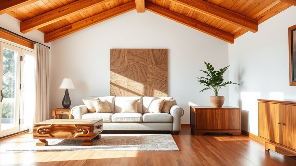 enhance home with wood